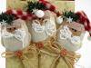 Weihnachtsgesteck Set 3 Stck