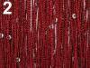 Fadenvorhang 100x200cm mit Flitter
