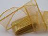 Chiffonband ETA Breite 38mm mit Lurex Spule 5m
