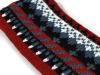 Stirnband aus Strickzeug Breite 8cm mit Muster