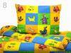 Bettwäsche aus Baumwolle , Set  1Stck 140x200cm + 1Stck 70x90cm mit Reissverschluss . Kindermotiv