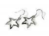 Ohrringe aus Metall 23x35mm SEA STAR