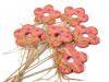 Blume aus Holz 6x25cm zum einstechen