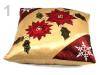 Kissen weihnachtliches Motiv 35x35cm mit Applikation
