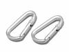 Karabinerhaken aus Metall 20x40mm METALL