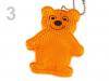Reflex Rückstrahler 50x70mm Teddy