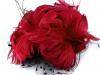 Blume mit Feder 160x180mm  12 Stck