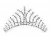Einsteckkamm mit Strass -Krone 40x111mm