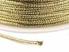 Schnur AIDA mit Lurex Breite 1mm flach 120m