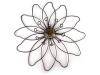 Blume dekorativ aus Metall  Ø29cm