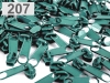 Schieber für Spiralreißverschlüsse 3mm ohne Arretierung (nonlock)100Stck für RV Art.POL