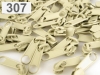 Schieber für Spiralreißverschlüsse 3mm ohne Arretierung (nonlock)100Stck für RV Art.POL
