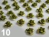 Rose  Ø12mm aus Metall ca 950 - 1000Stck EXCELENT