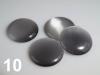 KABOCHON Glass Größe  Ø24mm Packung mit 4 Stck