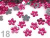 Blume aus Kunststoff t Ø11mm zum aufnähen 500Stck ZZ