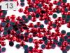 Strass - Rosen ( Chaton )  HOT-FIX 700g Größe SS10 ZZ