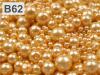 Perlen mit Wachsantstrich  MIX Größen:  Ø4-10mm 500g aus Glas