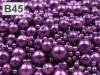 Perlen mit Wachsantstrich  MIX Größen:  Ø4-10mm 500g aus Glas