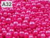 Perlen mit Wachsantstrich  MIX Größen:  Ø4-10mm 500g aus Glas
