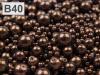 Perlen mit Wachsantstrich  MIX Größen:  Ø4-10mm 500g aus Glas