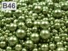  Wachsperlen  MIX   Größe ca  Ø4-10mm 100g aus Glas