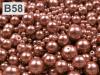 Wachsperlen  MIX   Größe ca  Ø4-10mm 100g aus Glas