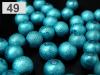 Perlen  mit Wachsantstrich Ø12mm gerippt  500g