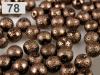 Perlen  mit Wachsantstrich Ø12mm gerippt  500g