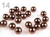 Perlen GLANCE aus Kunststoff Murmel  Ø10mm  10g gewachst