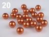 Perlen GLANCE aus Kunststoff Murmel  Ø10mm  10g gewachst