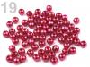 Perlen GLANCE aus Kunststoff Blume  Ø4mm  10g gewachst