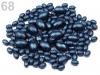 Wachsperlen gerippt Olive 100g  MIX