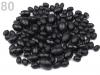 Wachsperlen gerippt Olive 100g  MIX