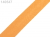 Schrägband Baumwolle Breite 14mm verbügelt TSCHECHISCHE HERSTELLUNG