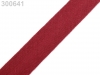 Schrägband Baumwolle Breite 14mm verbügelt TSCHECHISCHE HERSTELLUNG