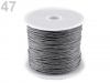 Baumwollschnur Ø1mm Spule 20 bis 30m ( ie nach Farbe) gewachst