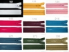 Reißverschluss aus Kunststoff 5mm,trennbar 45cm (für Jacken)
