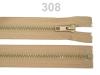 Reißverschluss aus Kunststoff 5mm,trennbar 65cm (für Jacken)