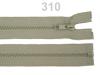Reißverschluss aus Kunststoff 5mm,trennbar 65cm (für Jacken)
