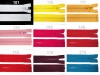 Reißverschluss aus Kunststoff 5mm,trennbar 70cm (für Jacken)