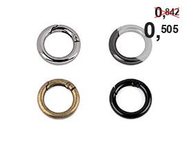 Karabiner Ring für Handtaschen / Schlüssel Ø18 mm