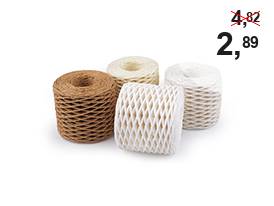 Raffia-Bast natürlich zum Flechten von Taschen, Ø 1,5 mm