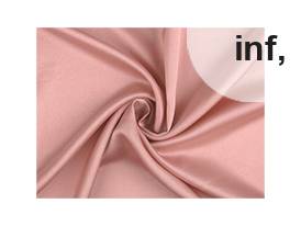 Satin fein, gekrinkelt Meterware