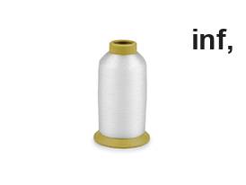 Nähgarne für Maschinen- und Handnähen transparent, 4 000 yards, PAD