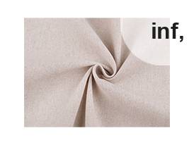 Rupfen-Mischstoff aus Leinen/Baumwolle/PES