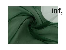 Organza mit Glanz dekorativ