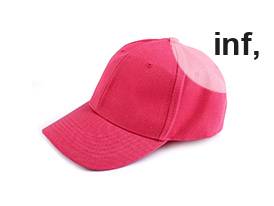 Schirmkappe Unisex, zum Verzieren geeignet
