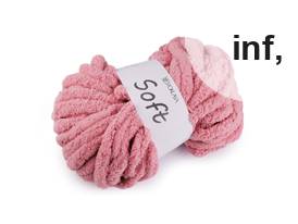 Chenille-Strickgarn Soft, 250 g