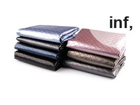 Metallisierter wattierter Steppstoff für Kleidung, Taschen, Accessoires