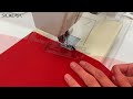 Metall-Säumerfuß für Overlock, Geradstich
